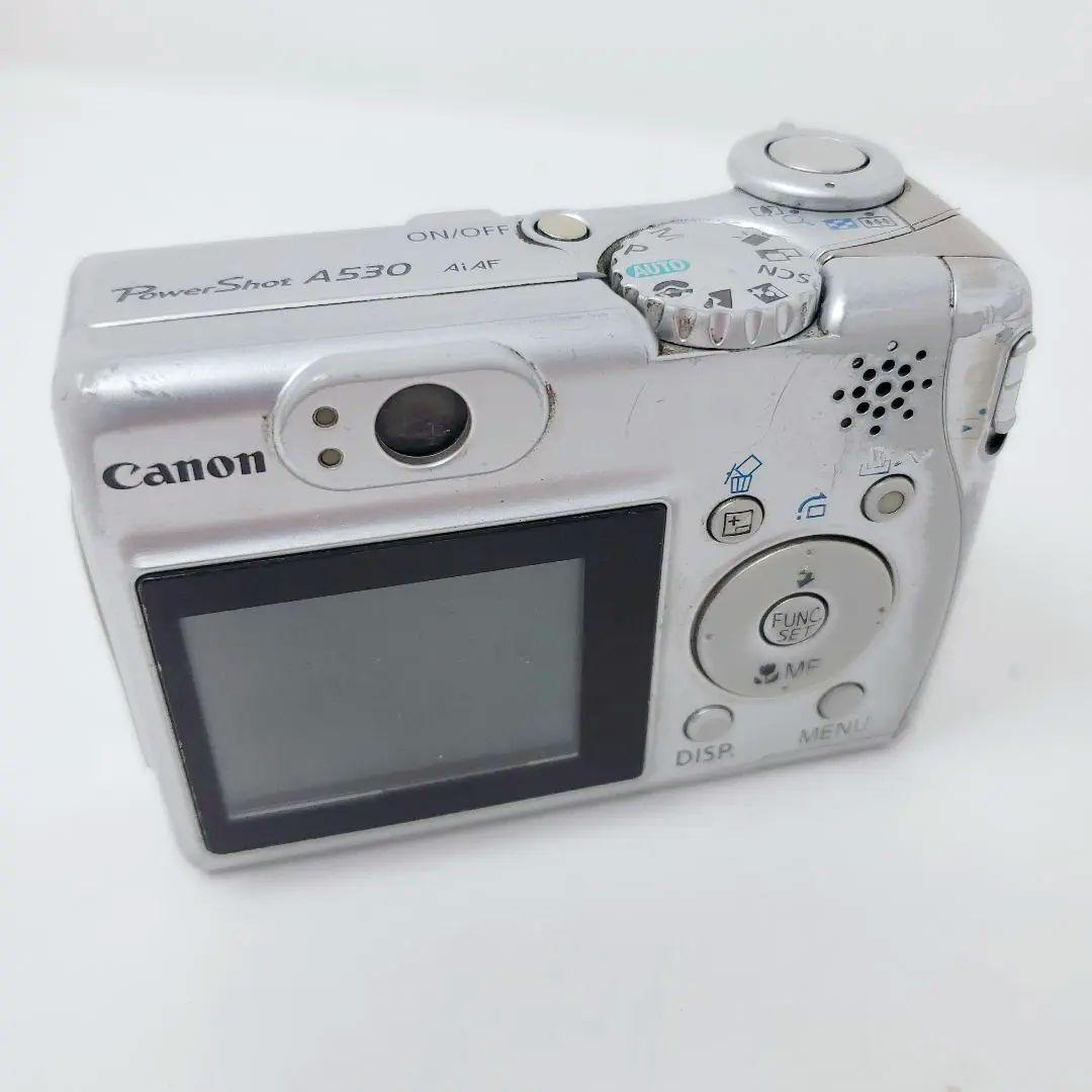 動作確認済 Canon キャノンPowerShot A530 電池稼働　カメラ