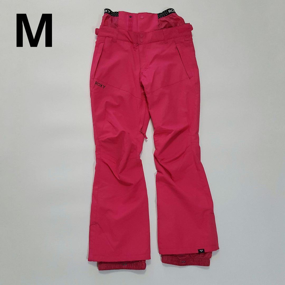 美品 ロキシー レディース スノーウェア L/M 上下セット スノーボード 防水
