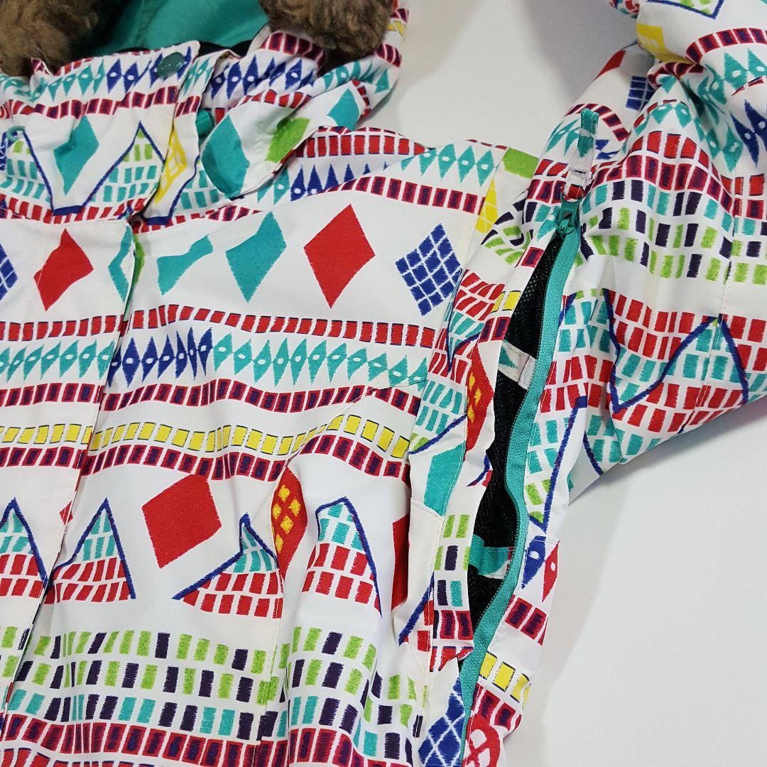 美品 ロキシー レディース スノーウェア L/M 上下セット スノーボード 防水