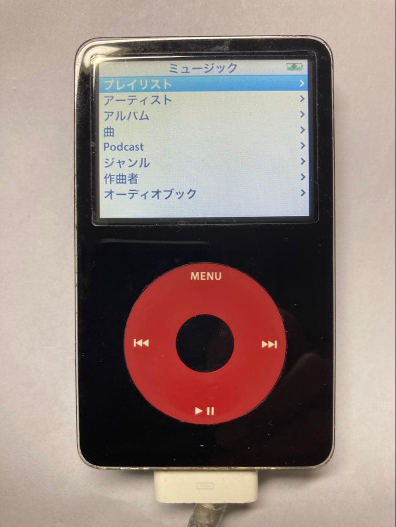 iPod classic U2SE 30GB 動作OK 液晶、バッテリー交換済