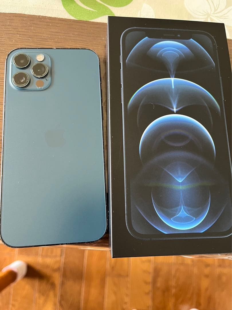 iPhone 12 pro パシフィックブルー128 GB SIMロック解除