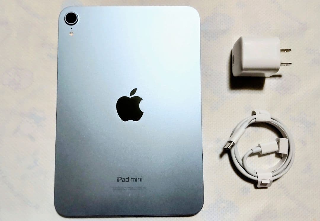 iPad mini 第7世代 256GB バッテリ100%純正充電器付き