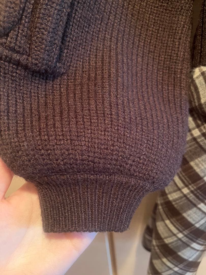 Darich ダーリッチ ドッキングミドルウエストニットミニワンピース FL