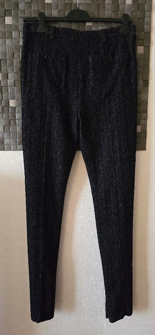 Monty GIORGIO ARMANI 最高級ブラックレーベル 黒パンツ