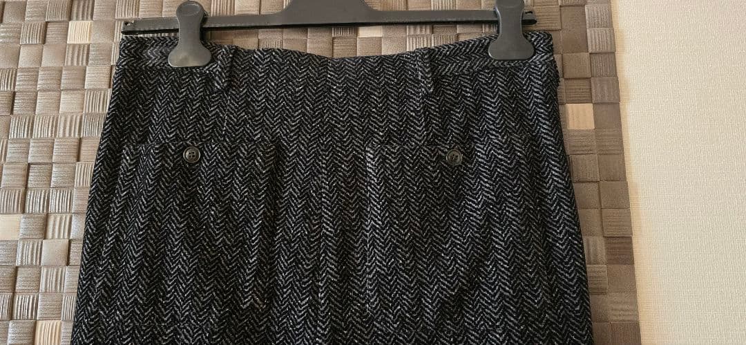 Monty GIORGIO ARMANI 最高級ブラックレーベル 黒パンツ