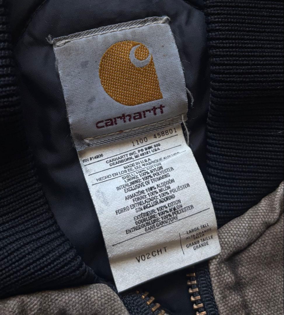 【雰囲気抜群】Carhartt ダックベスト USA製 腰ゴム Tall