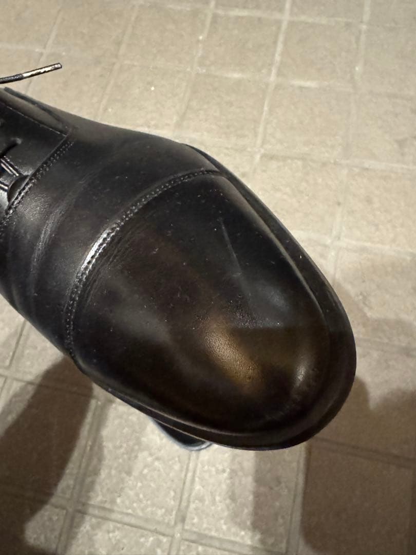 REGAL ブラック ドレスシューズ キャップトゥ