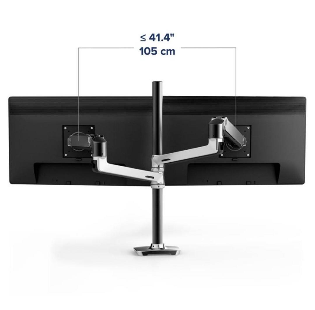 ERGOTRON LX デュアルアーム　長身ポール(アルミ)45-549-026