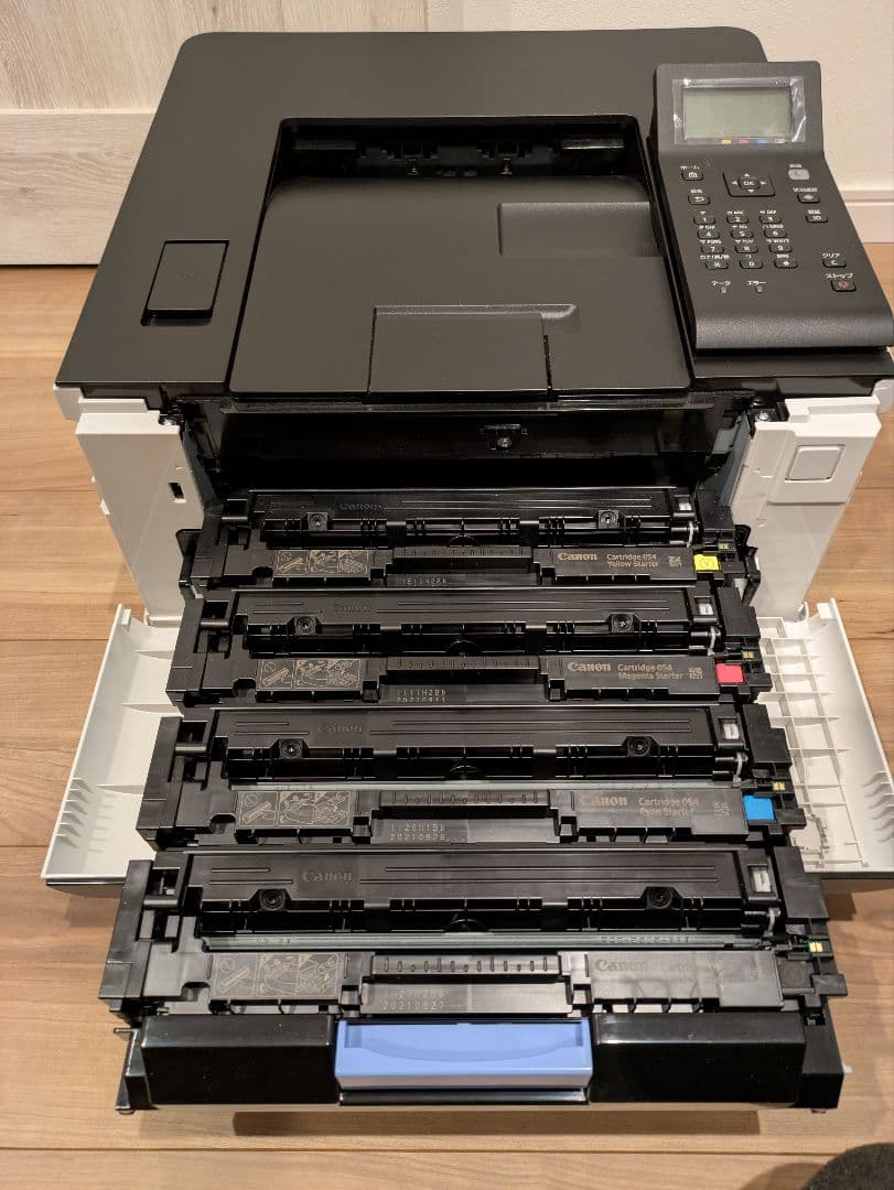 印刷138枚 Canonキヤノン LBP621C A4 カラーレーザープリンター