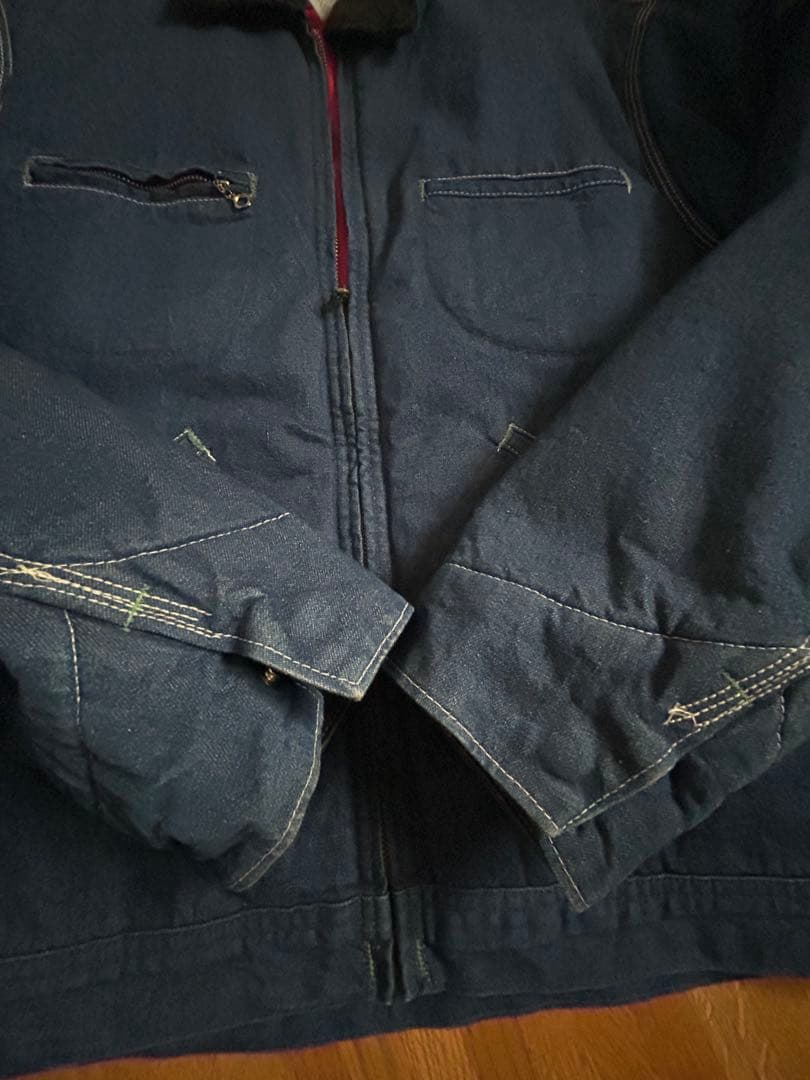 70s80s Osh kosh ￼中綿 デニムジャケット 40R USA 美品