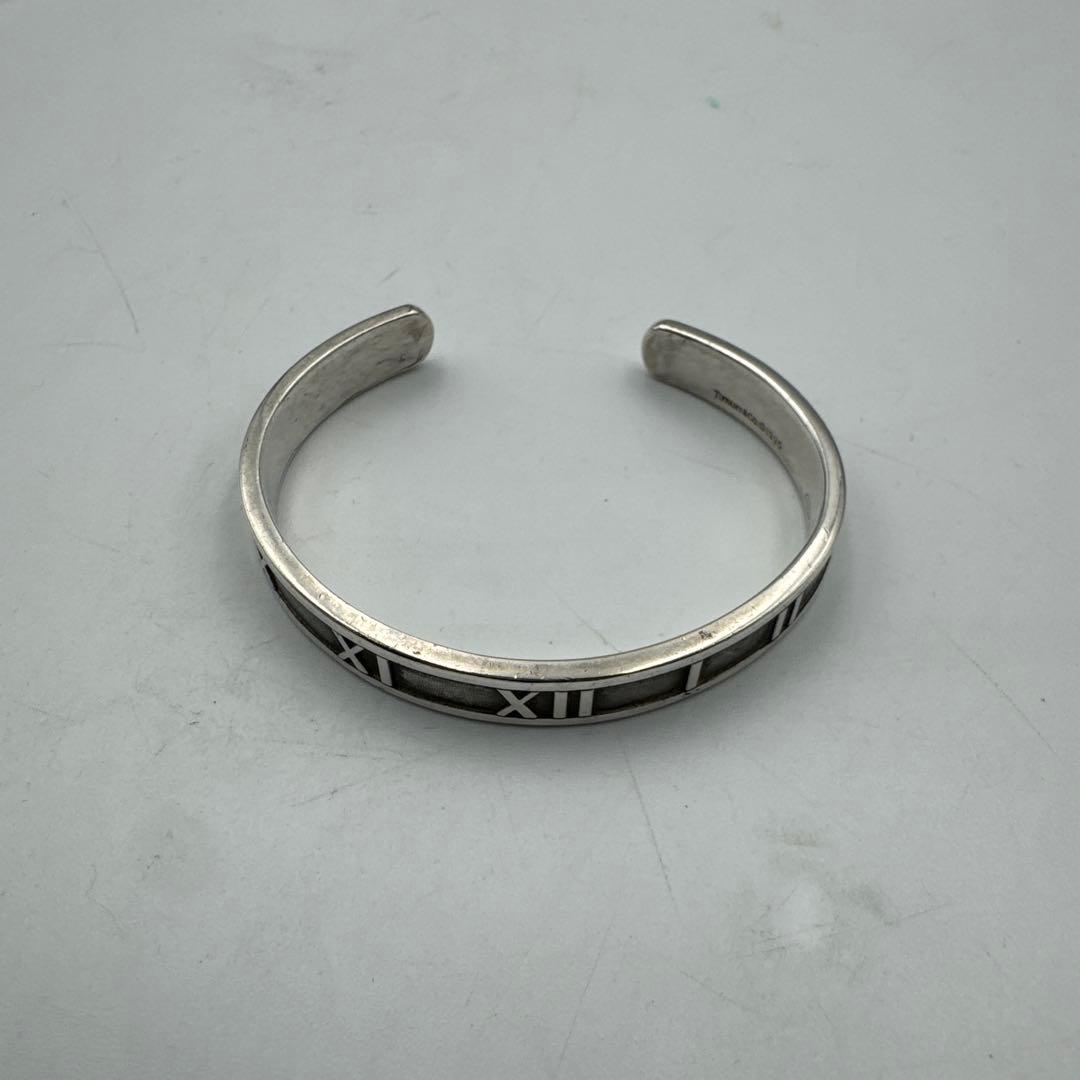 Tiffany & Co. シルバーバングル ローマ数字刻印
