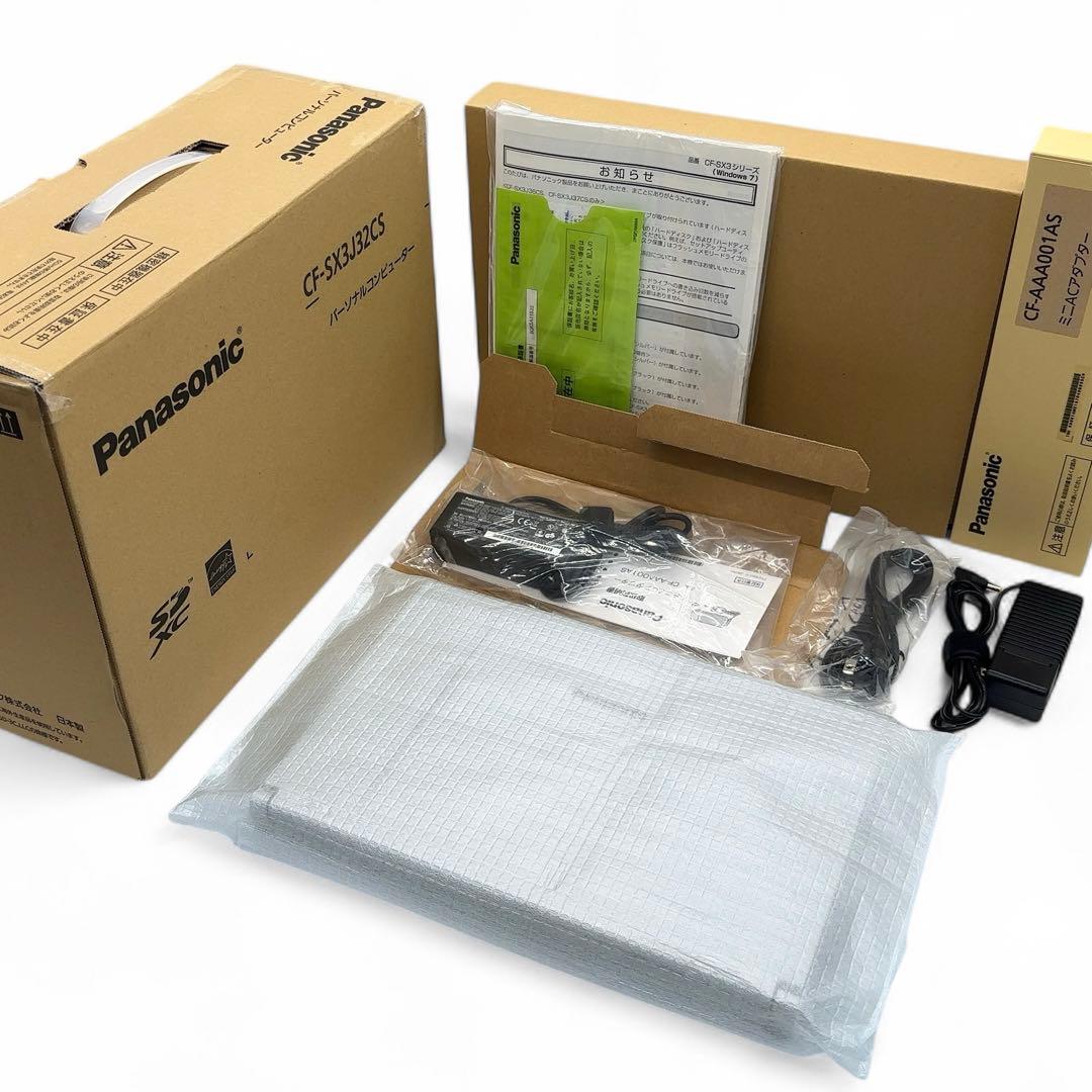 新品同様 Panasonic パナソニック CF-SX3 ノートパソコン