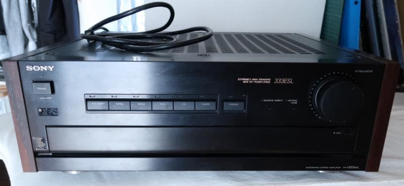 SONY オーディオ　アンプ　333ESL
