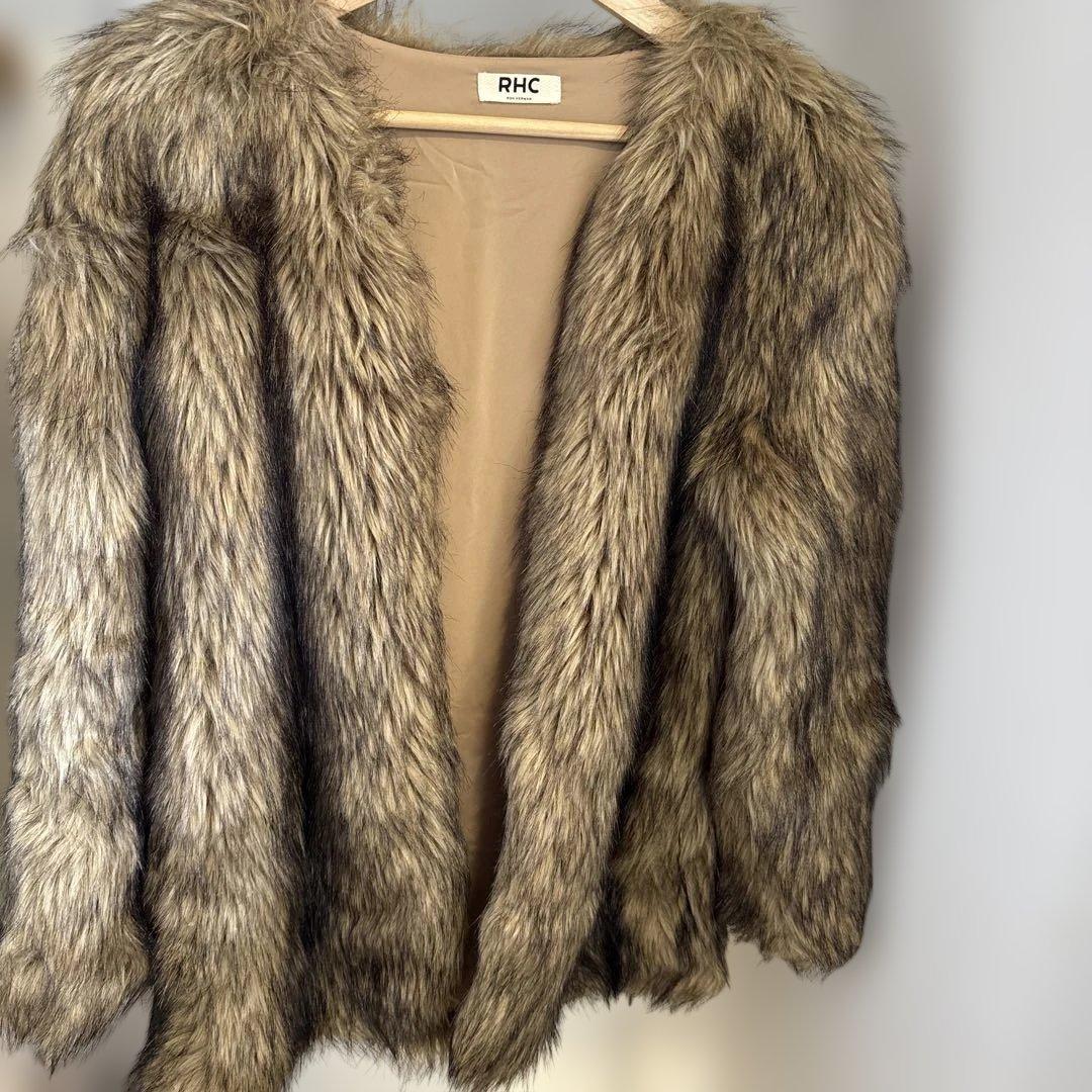 RHC ブラウン ファーコート