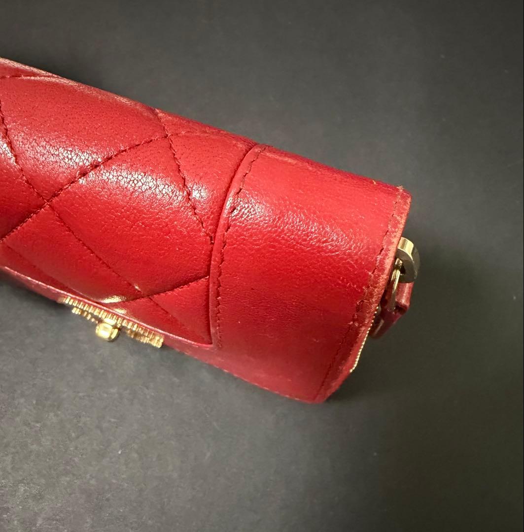 CHANEL レッド ケース