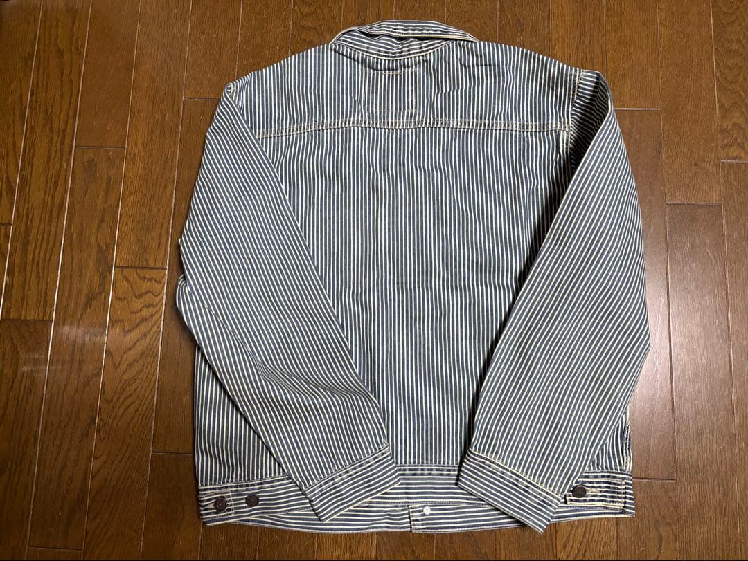 新品　リーバイス WORKWEAR SUNRISE トラッカー　ヒッコリー　M