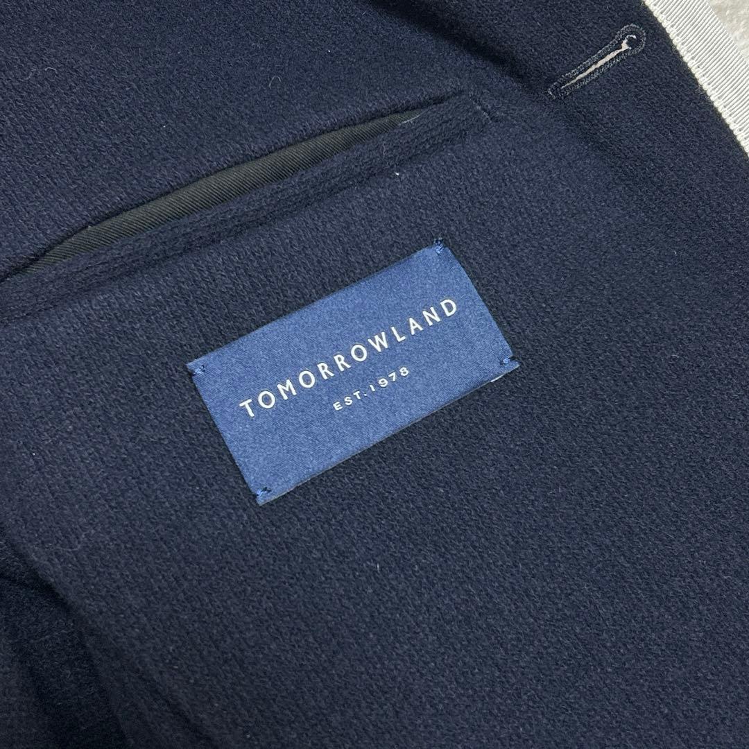 ♦︎新品未使用♦︎TOMORROWLAND♦︎トゥモローランドネイビーニットジャケット
