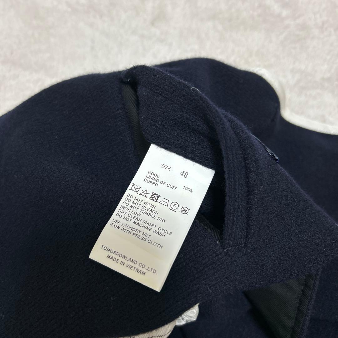 ♦︎新品未使用♦︎TOMORROWLAND♦︎トゥモローランドネイビーニットジャケット