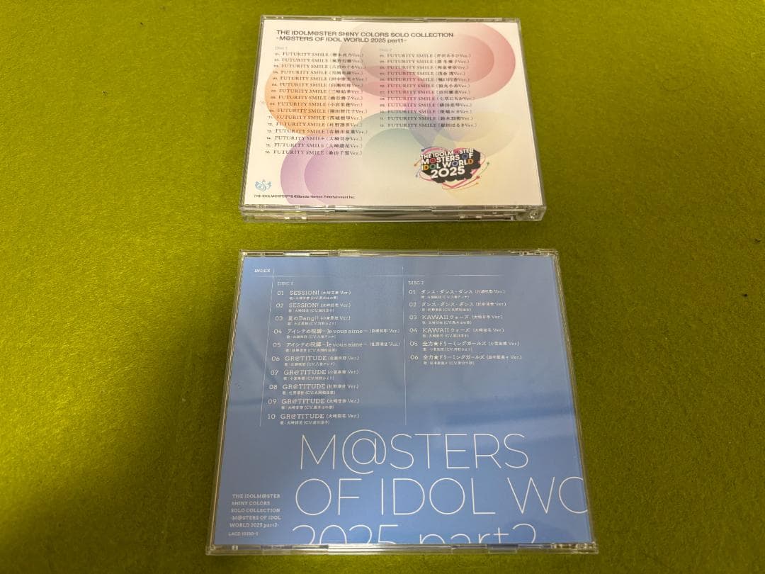 MOIW2025 シャイニカラーズ 会場限定CD Part1＋Part2