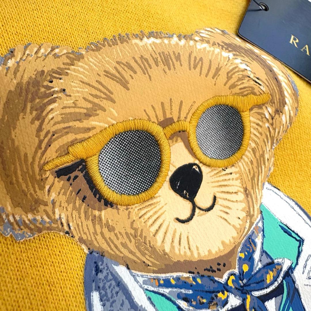 新品未使用品✨ラルフローレン ポロベア トレーナー イエロー 140