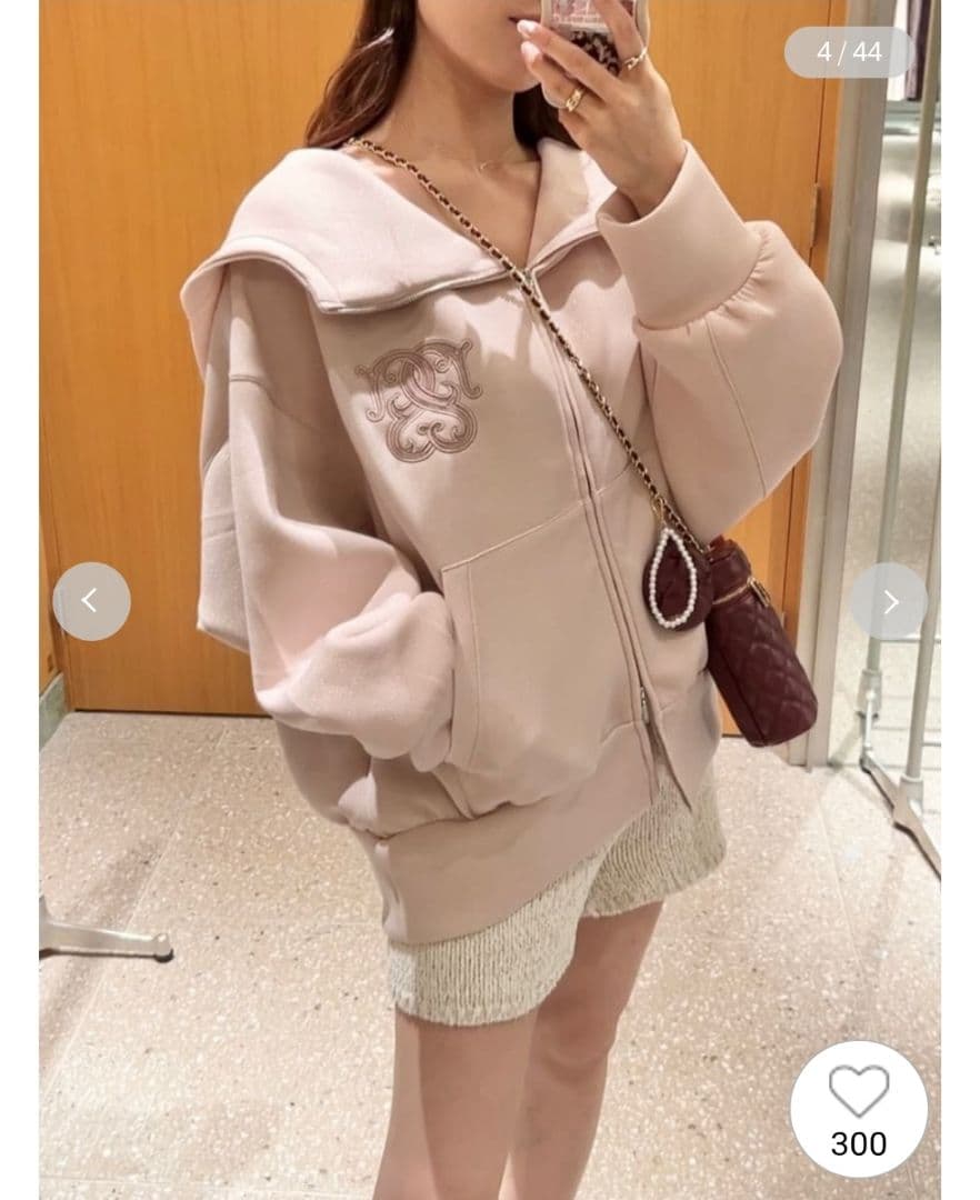 SNIDEL　ボリュームパーカー