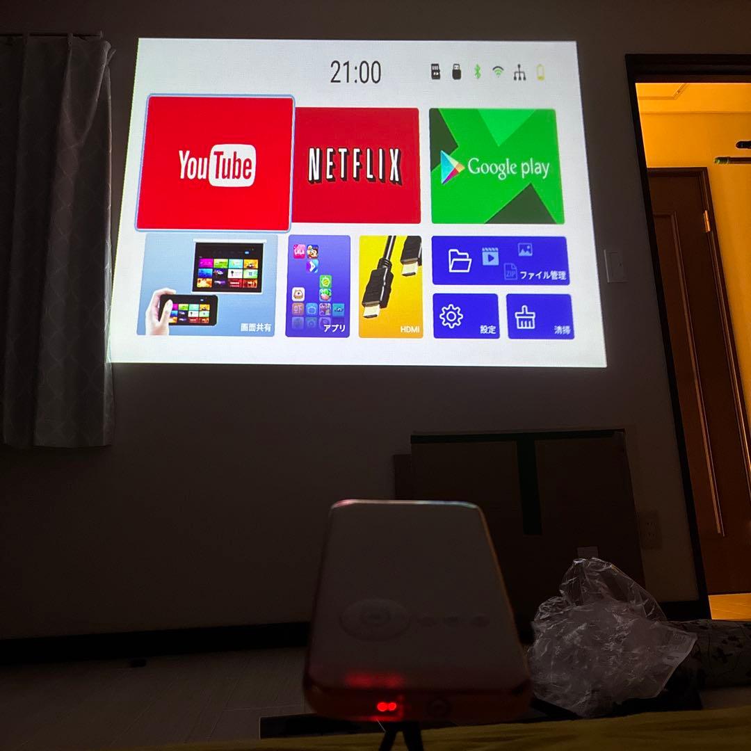 最小コンパクトプロジェクター カベーニ