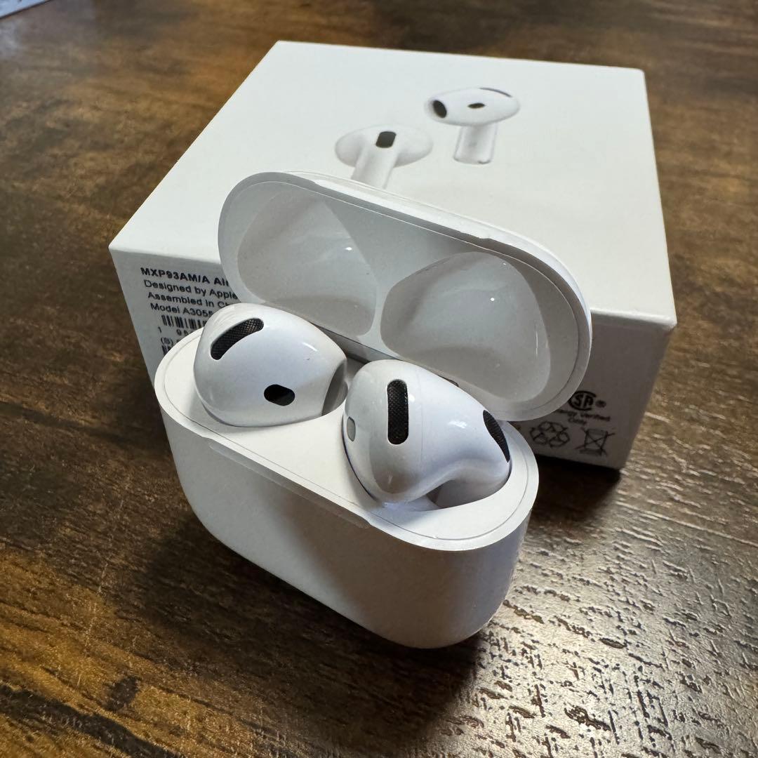 AirPods 4 (MNC)⭐︎ワイヤレス充電⭐︎ノイズキャンセル付きモデル