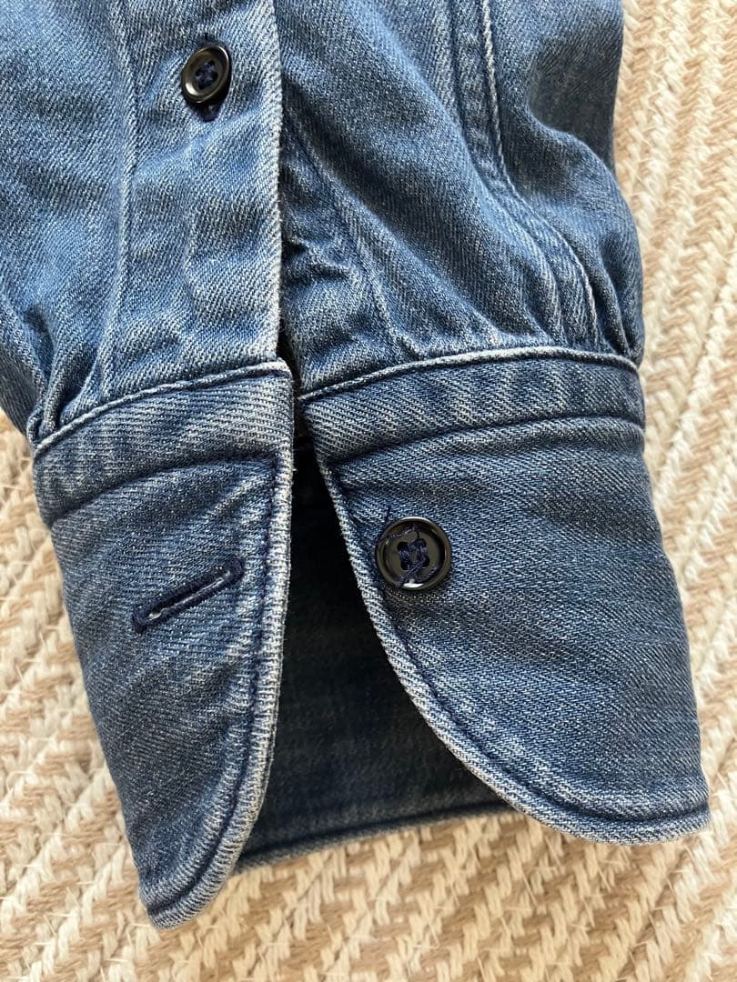 45R モンプチデニムの908ビッグーグーシャツ ユニセックス