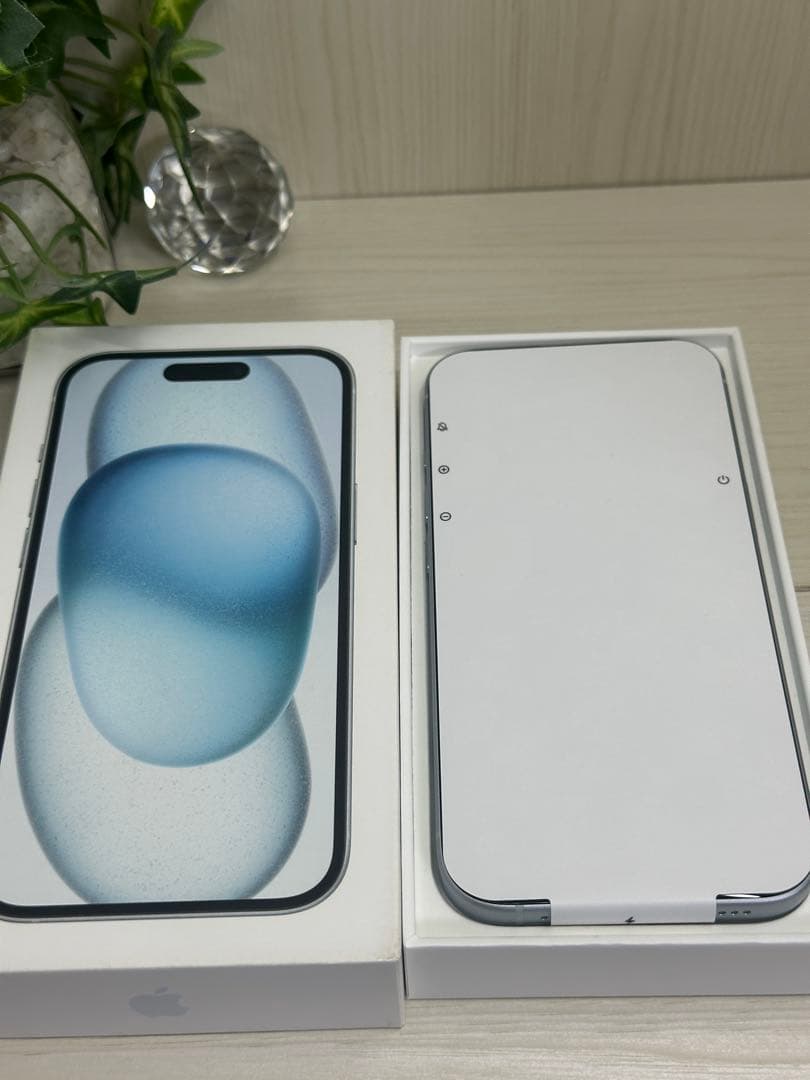 ✅未使用近い✨iPhone 15 128GB ブルー✨100％