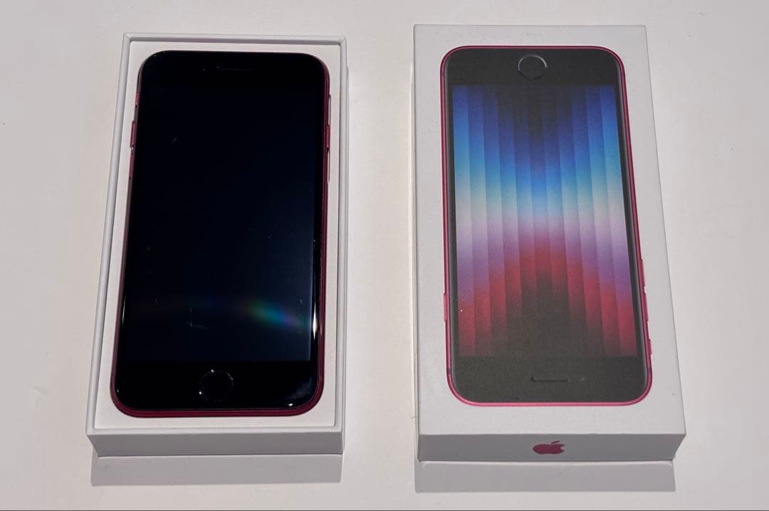 *ジャンク品 電源不通* iPhone SE3 PRODUCT(RED)本体