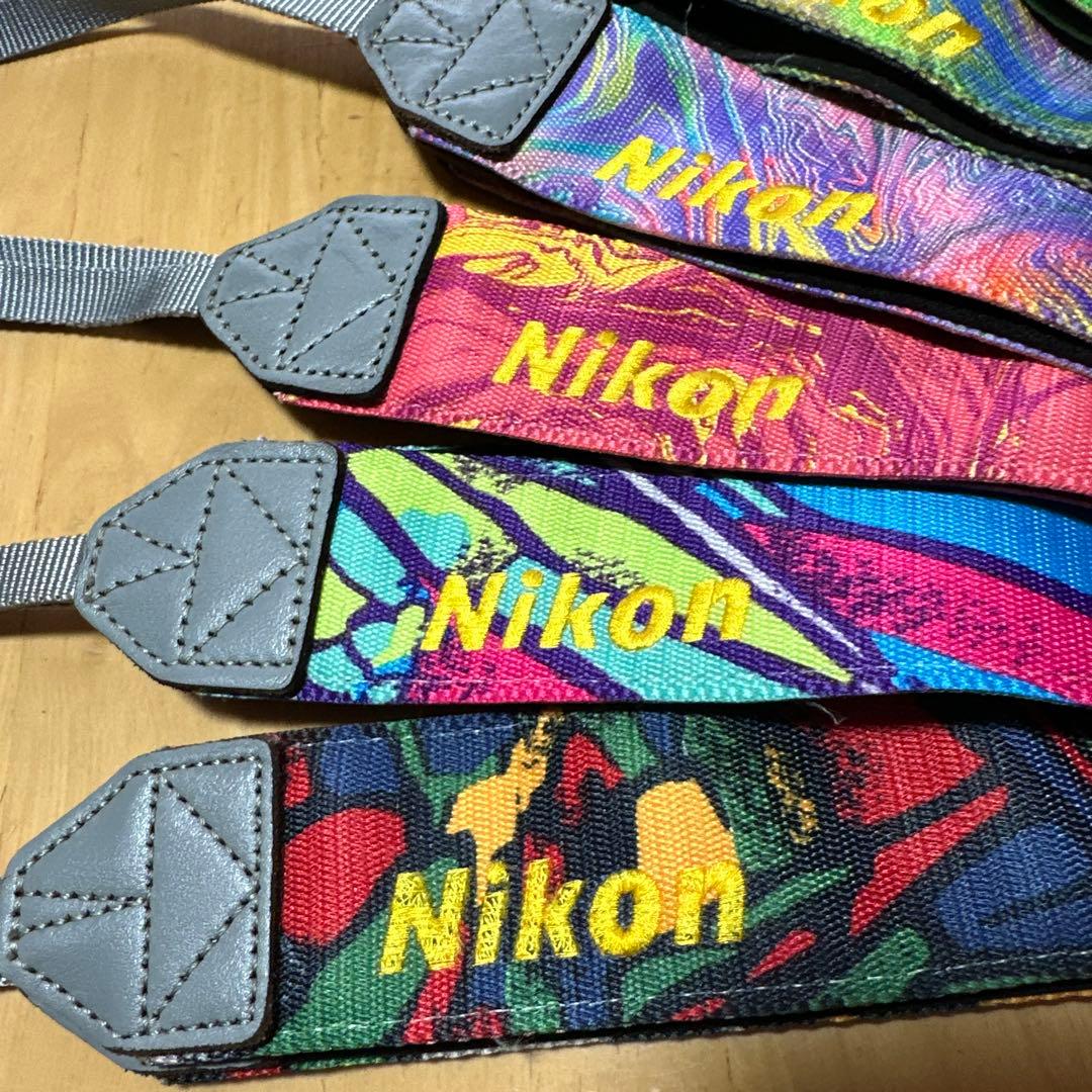 d*2様 NikonTackle マーブルストラップ レインボーストラップ 純正