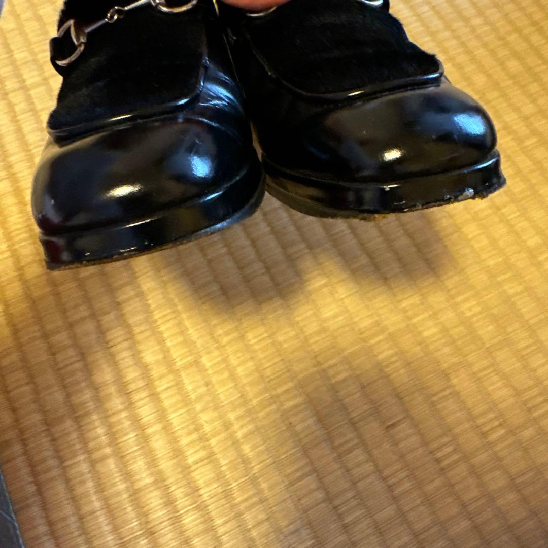 GUCCI moccassino pelle ローファー ハラコ 23