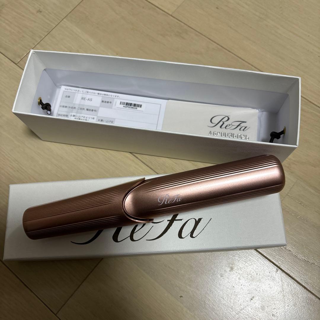 リファ　フィンガーアイロンST ピンク