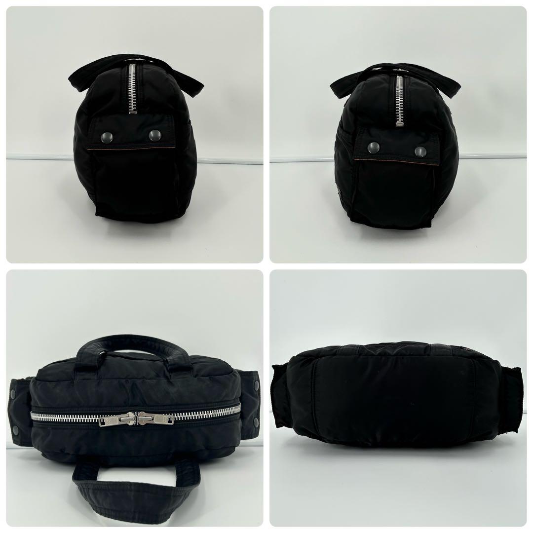 美品✨ポーター ボストンバッグ　ダッフル　タンカー　ミニ　ブラック