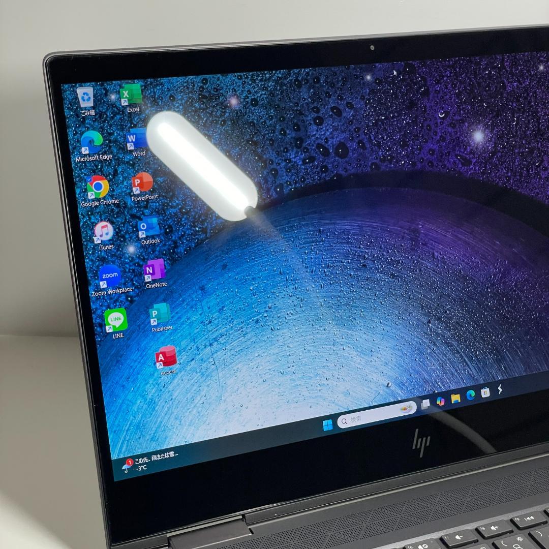 HP ENVY x360 Ryzen5 3500U ノートPC win11 薄型