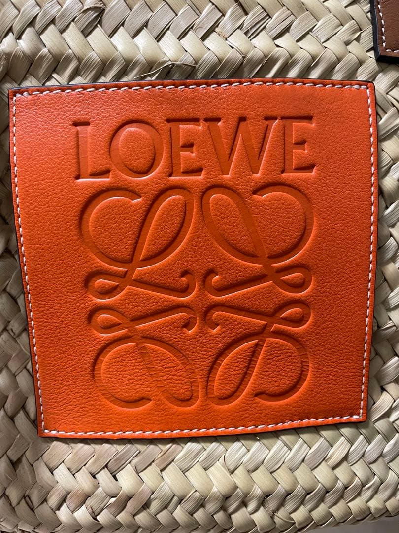 限定カラー　LOEWE ロエベ バスケットバッグ ミディアム かごバッグ　トート