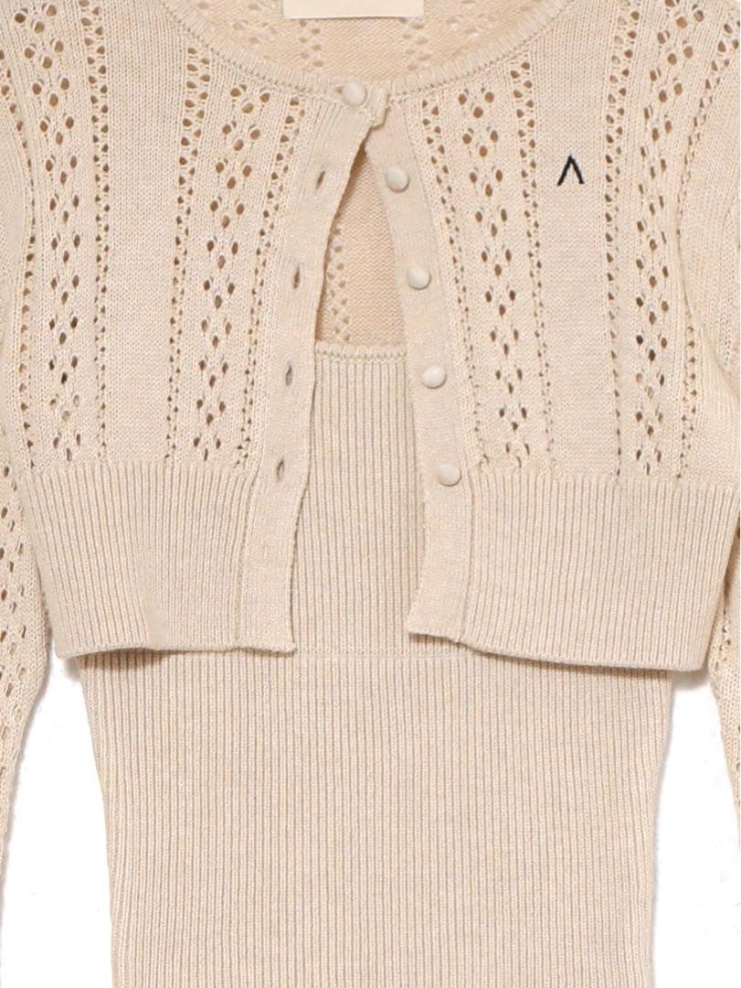 ANDMARY Layla knit set up ドレス　アンドマリー