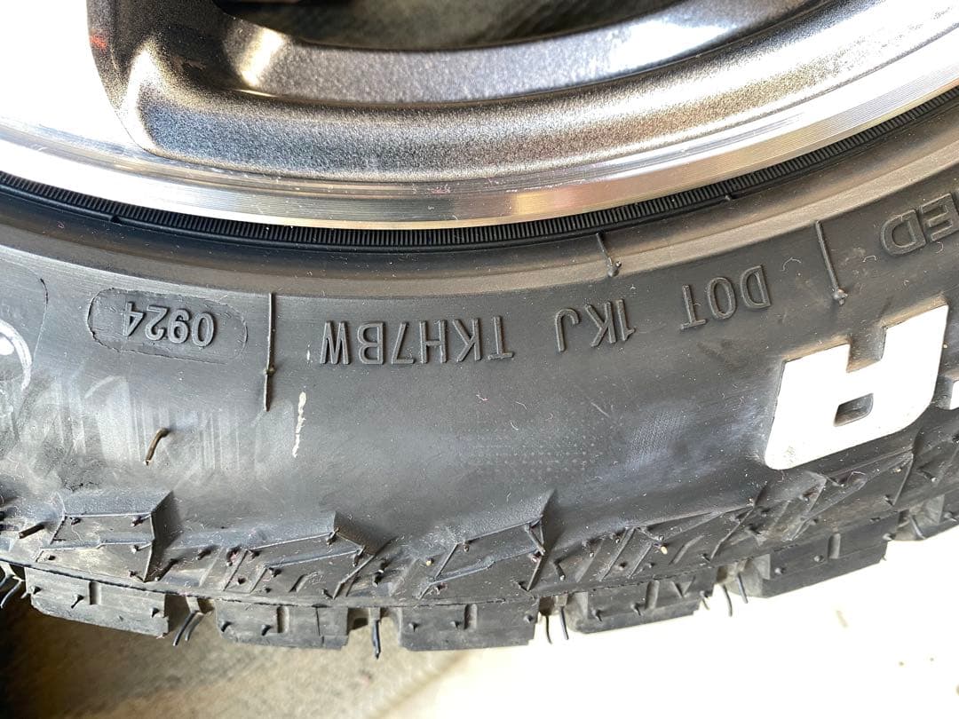 MONSTA 165/65R14 オフロードタイヤ ホイールセット① 2本セット