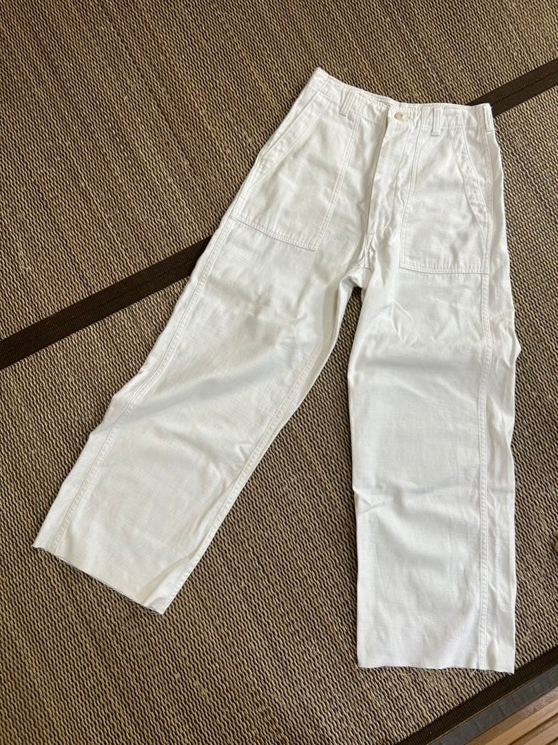 MADISONBLUE ホワイト ワークパンツ 00