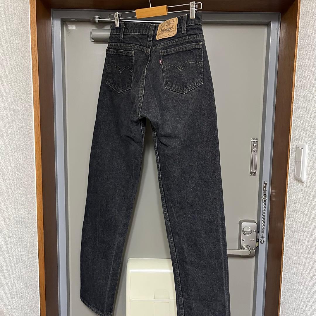 90s Levi's 505 USA製 ブラックデニム