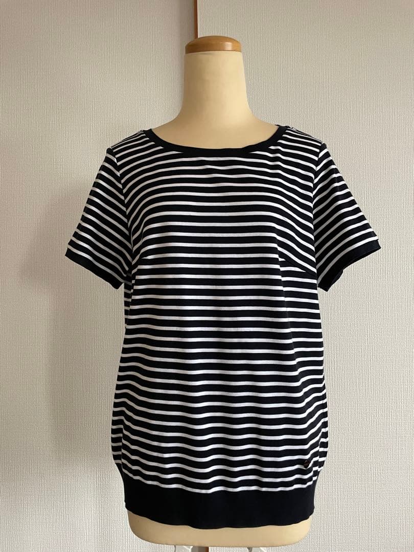 新品 MACKINTOSH LONDON 半袖カットソー コットン ボーダー柄