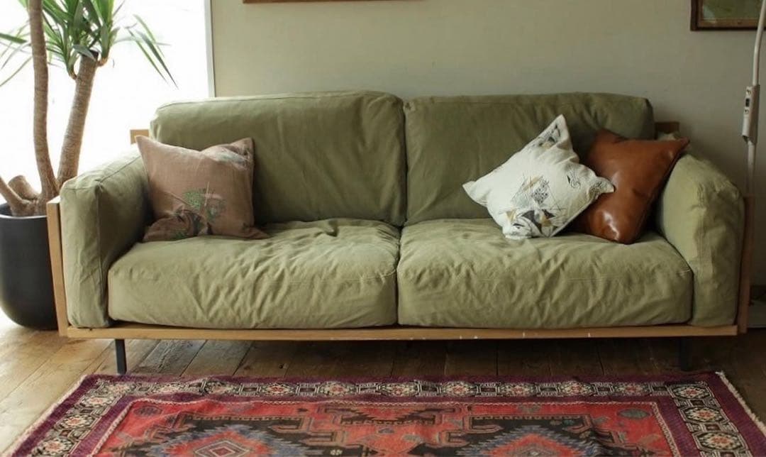 【美品】アクメファニチャー コロナド ソファー 3P