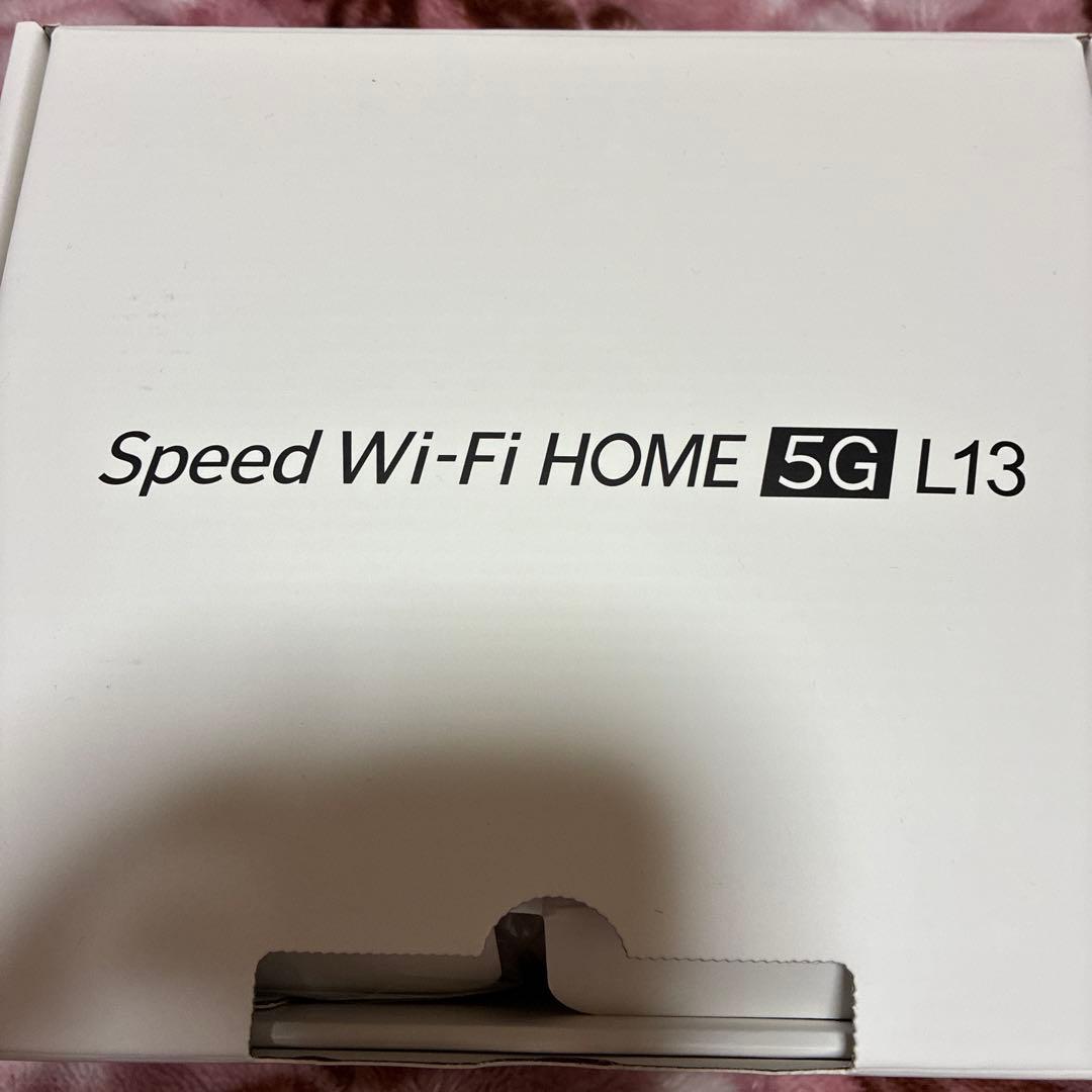 新品未使用Speed Wi-Fi  5G L13