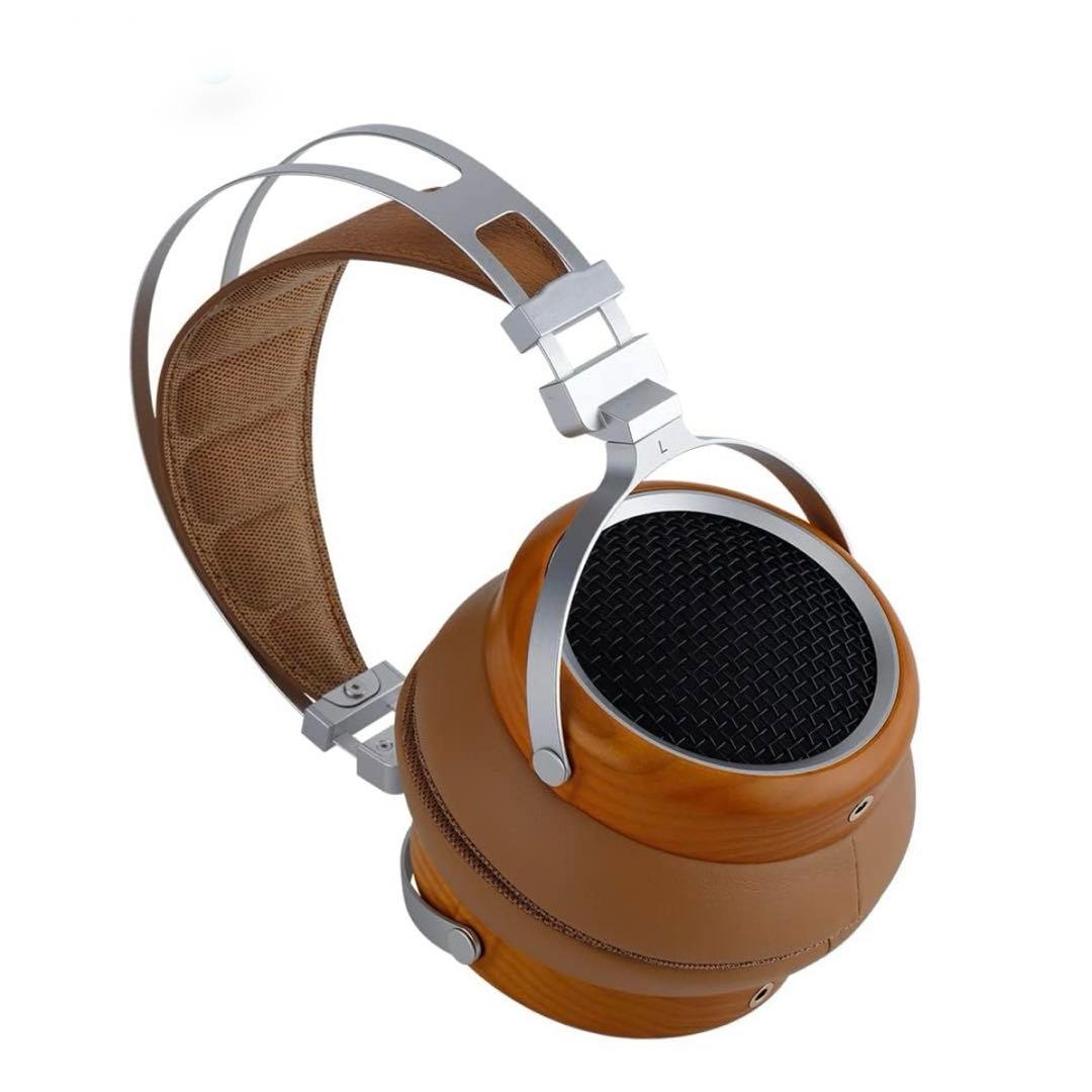 SIVGA LUAN Hi-Fi ダイナミックドライバ ヘッドホン (ブラウン)