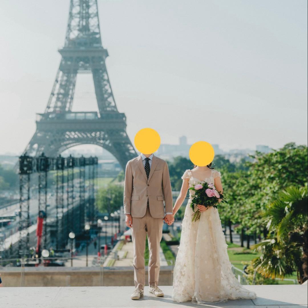 【美品】2次会ドレス/前撮りドレス　DRESS PRODUCTION:W245