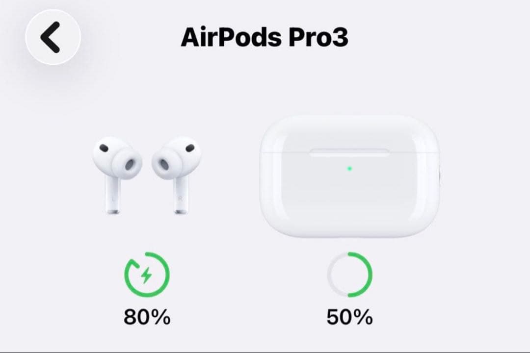 AirPods Pro 3 本体　ケース付き