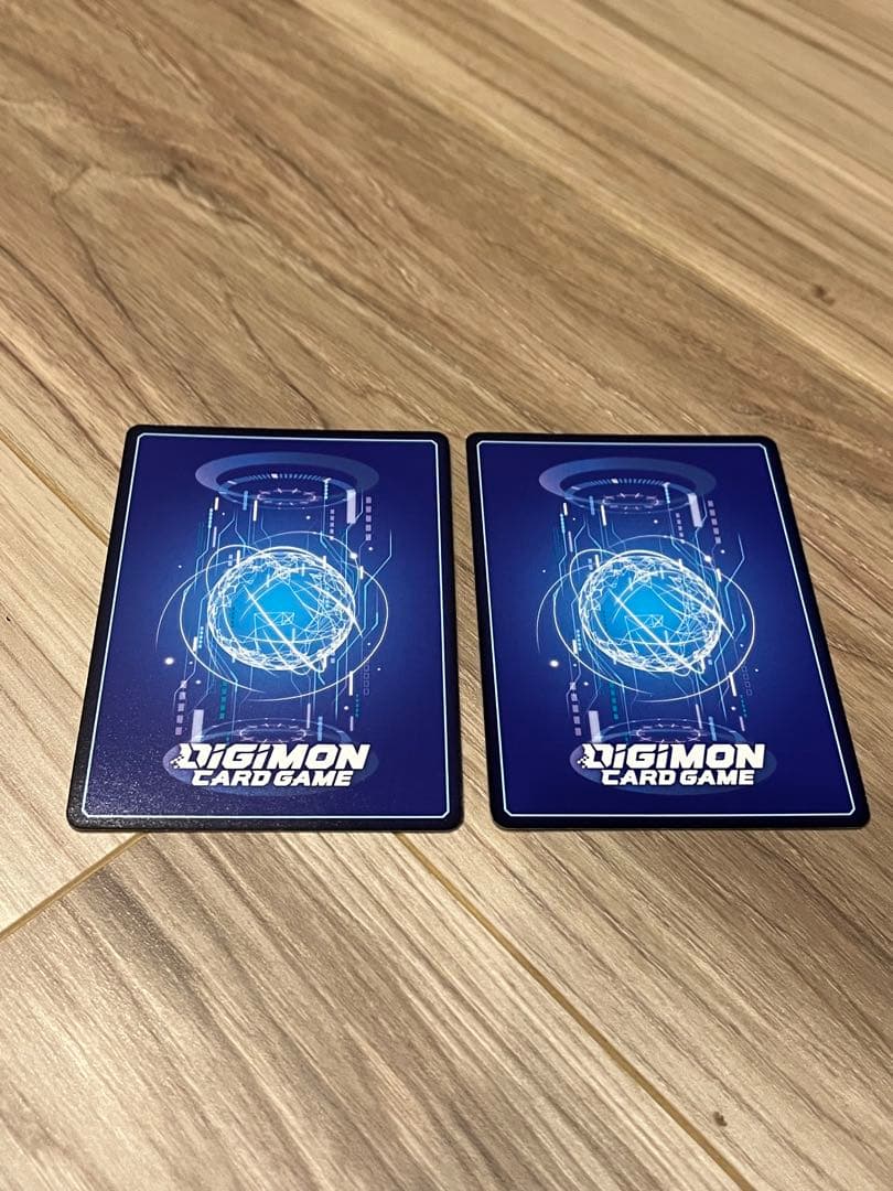 デジモンカード　御島エリカ　パラレル　2枚セット　ハッカーズスランバー