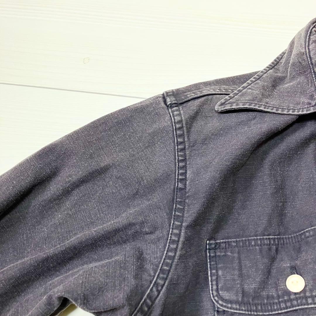 美品✨ マディソンブルー 長袖 コットンシャツ B刺繍