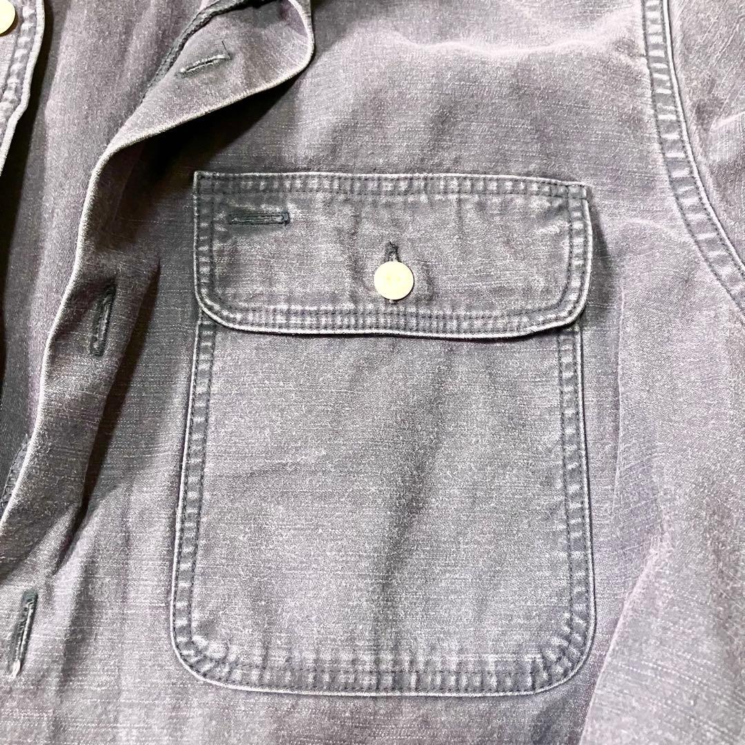 美品✨ マディソンブルー 長袖 コットンシャツ B刺繍