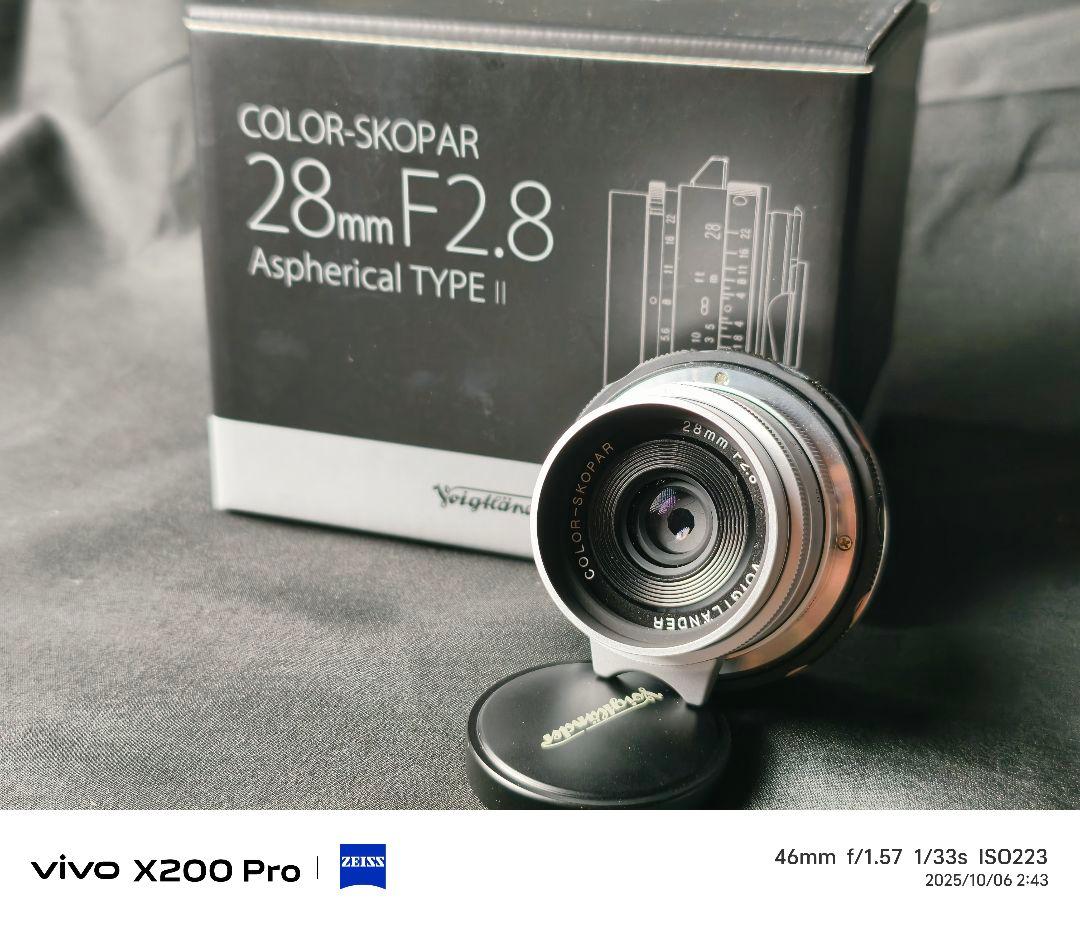 【美品】COLOR-SKOPAR 28mm F2.8 VM ライカ M